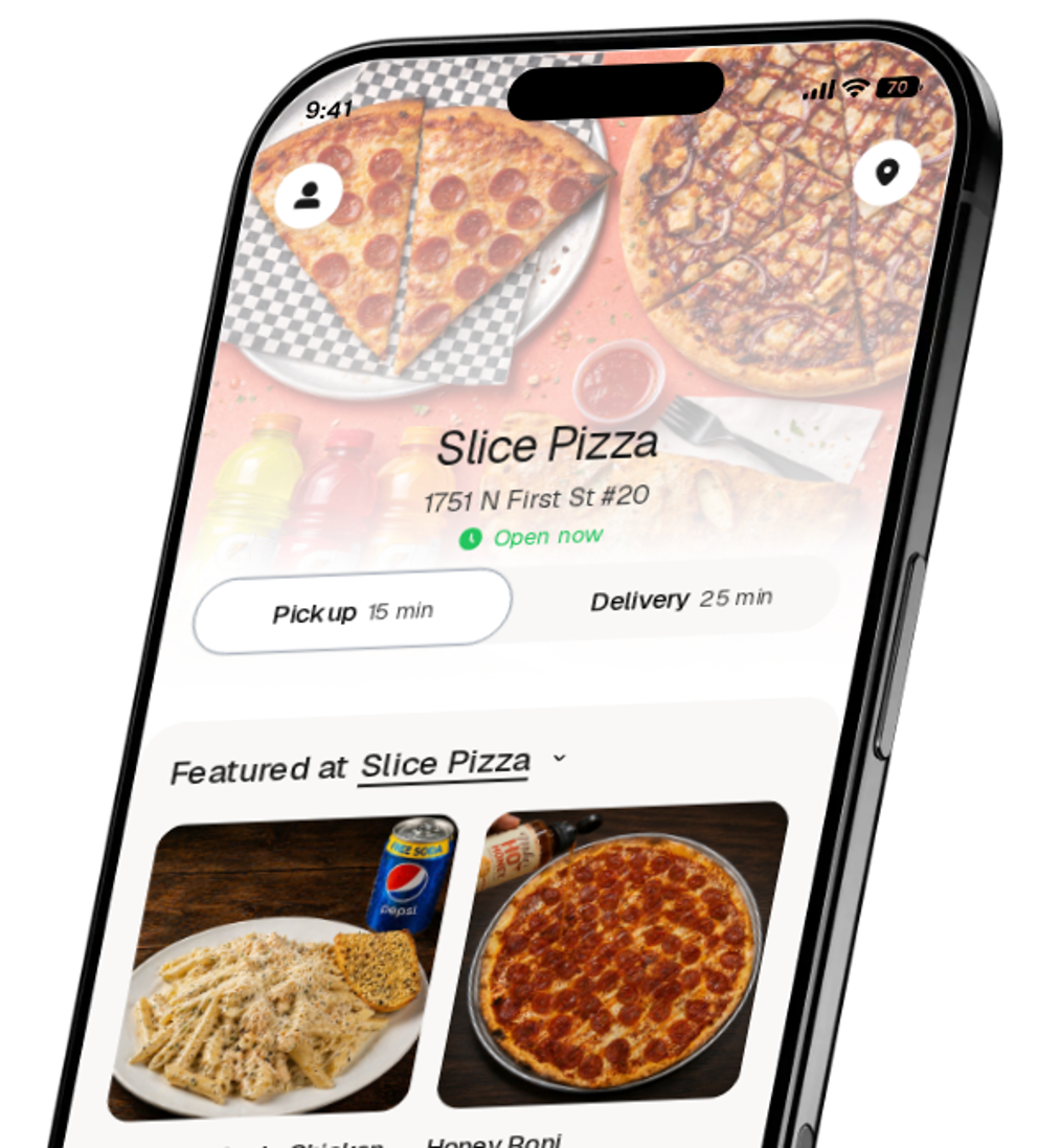 Slice Pizza app preview