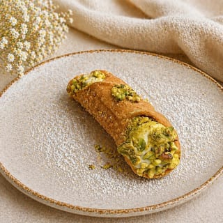 Pistachio Cannoli